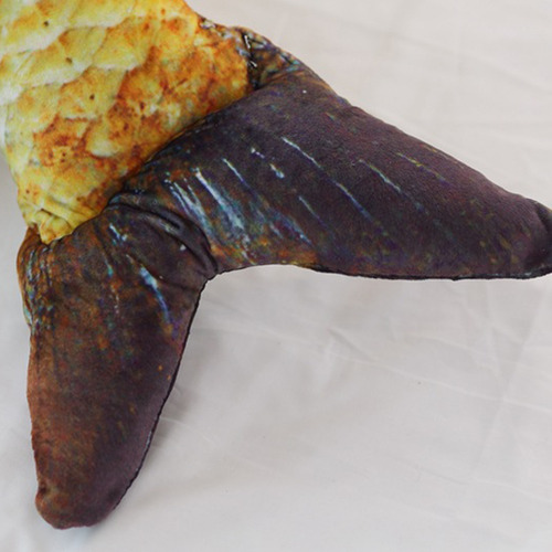 Cojín 3d Con Forma De Pez Grande, Relleno De Carpas De Felp