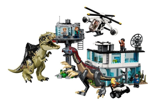 Lego Jurassic World Gigantosaurus y Therizinosaurus 76949