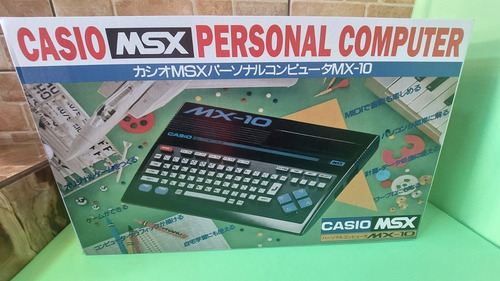 Caixa Personal Computer Msx Casio Modelo Mx10 Ótima Qualidad