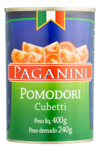 Tomate Pelado Paganini sem glúten em lata 400 g