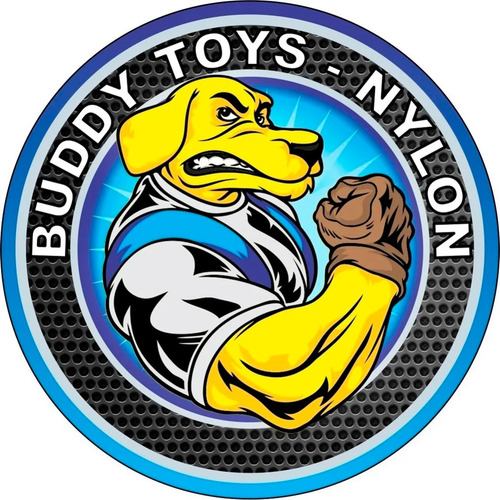 Imagem 8 de 9 de Brinquedo Pet Mordedor Resistente Nylon Pneu Buddy Toys