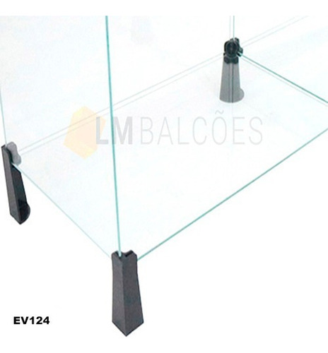Estante De Vidro 2,50 X 1,90 X 0,40 M