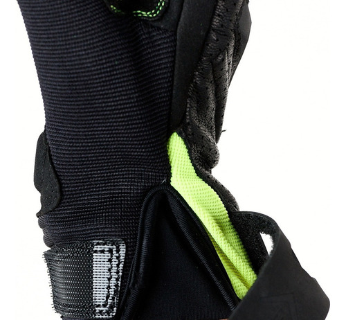Guantes Moto Cortos Ls2 All Terrain Negro Amarillo Talle L