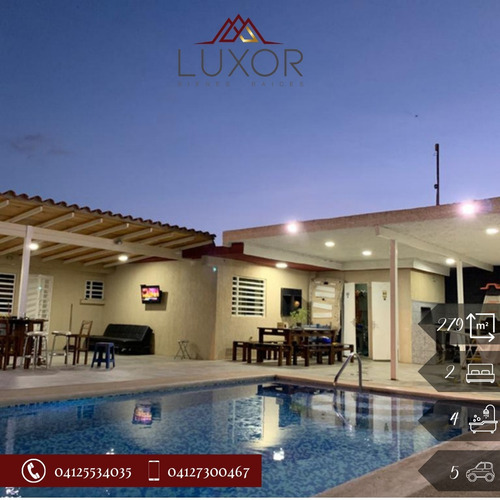 Imagen 2 de 11 de Casa Canaima Ii Guatire Con Piscina Luxor Bienes Raices C.a. 04125534035