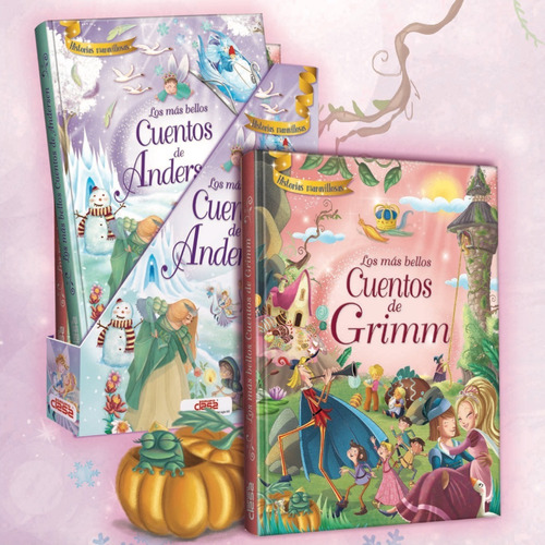 Libros Los Más Bellos Cuentos De Grimm Y Andersen