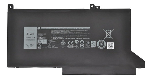 Batería Para Laptop Dell Dj1j0. Latitude 7280, 7290, E7280,