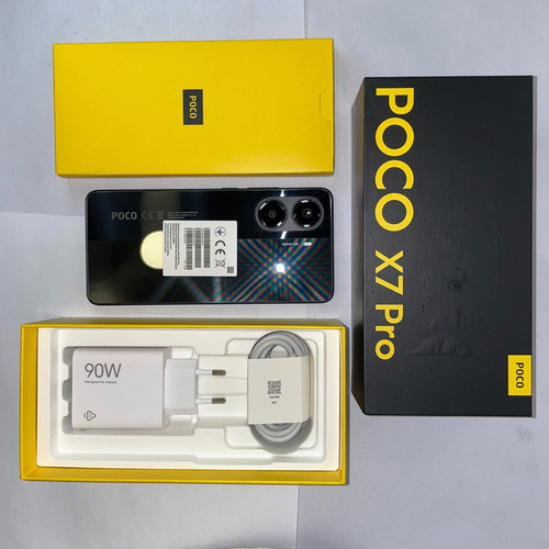 Xiaomi Poco X7 Pro 5g, Dual Sim Nfc 512 Gb 12 Gb 6.67'' 6000mah 50mp 90w 120hz Amoled Qhd, Liberado Global Reacondicionado Seminuevo Con Caja Original (Reacondicionado)