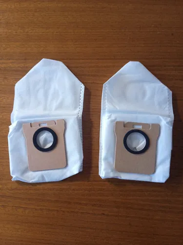 Pack 2 Bolsas Aspiradora Robot Xiaomi X10+/x20+ Blanco