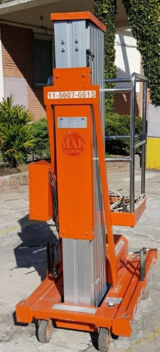 Alquiler Plataforma Hidraulica Unipersonal 8mts / 10mts