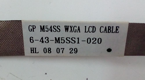 Imagem 2 de 2 de Cabo Flat Da Tela Positivo Z80 6-43-m5dd1-020
