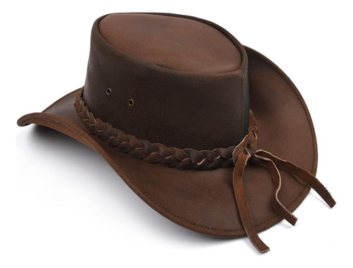 Sombrero De Vaquero Occidental Para Hombre, Diseño De Ala