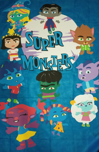 Cartel Supermonstruos Goma Eva Gigantografia Cartel Cumple