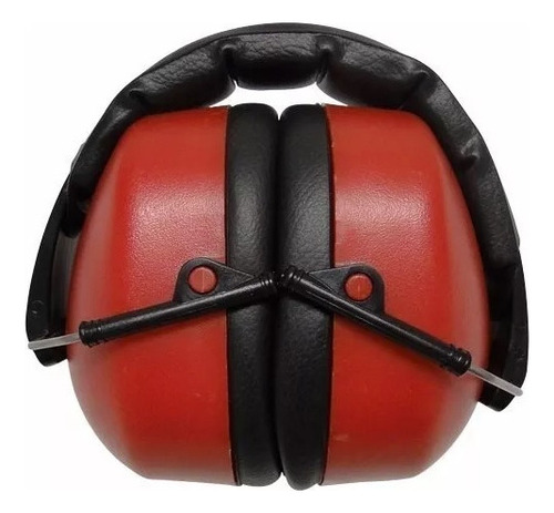 Protetor Abafador De Ruidos Tipo Concha 3m Muffler - 20 Db Vermelho