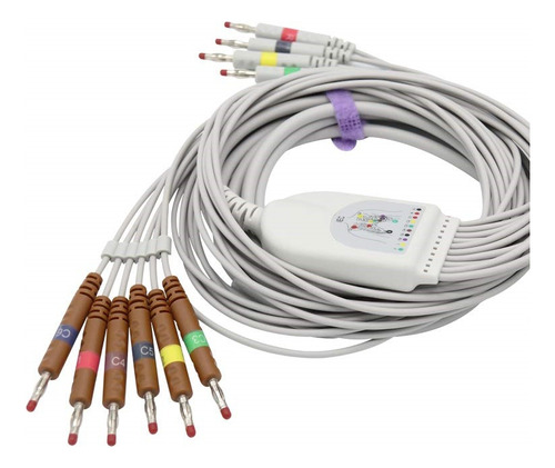 Cable Paciente Para Electrocardiografos Fukuda C110