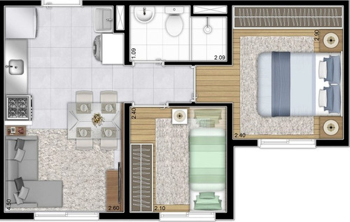 Imagem 9 de 9 de Apartamento À Venda No Bairro Vila Curuçá - São Paulo/sp - O-17652-28892