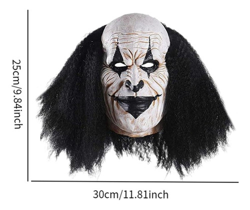 Máscara De Aterradora De Halloween, Máscara Aterradora De