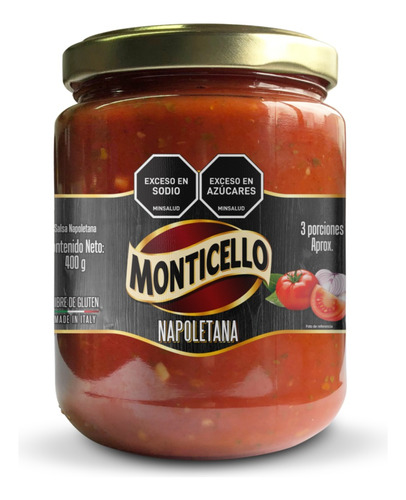 Salsa Napoletana X 400 Gr - g a $42