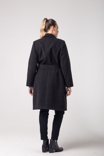 Imagen 6 de 8 de Tapado Largo De Veolur Mujer Campera Calidad Premium Monroe