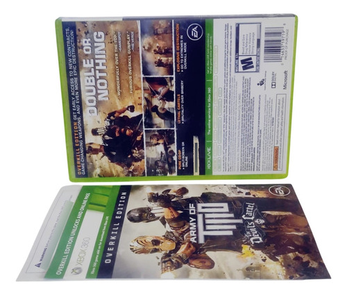 Army Of Two The Devils Cartel Xbox 360 (Reacondicionado)