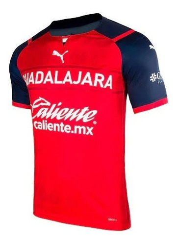 Jersey Chivas Guadalajara Caballero Puma  Original Rojo