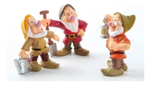 . Miniaturas De Blancanieves Y Los Siete Enanitos