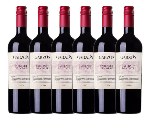 Vino Garzon Cabernet De Corte 750 Ml X 6