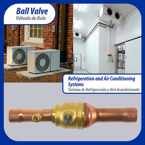 Valvula De Bola 3/4 610psi -30c+120c C/puerto Carga Apbv-034