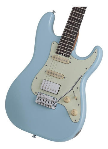 Imagen 3 de 3 de Guitarra eléctrica Schecter Nick Johnston Traditional H/S/S de aliso atomic frost con diapasón de ébano