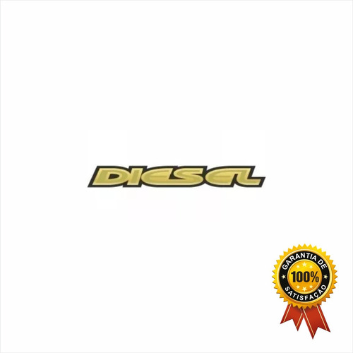 Emblema/adesivo Resinado Diesel D20 Chevrolet 