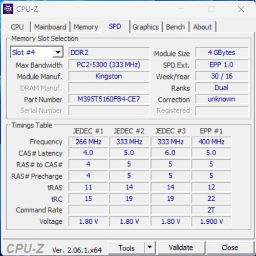 Memoria Ram Ddr2 4gb 667mhz Pc2-5300 Micron Para Amd