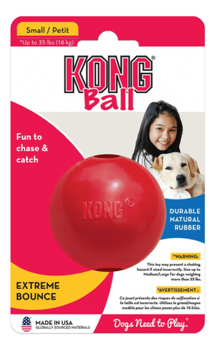Kong® Ball Para Perros Small