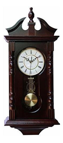 Vmarketingsite Reloj Abuelo De Madera Con Melodía Con P