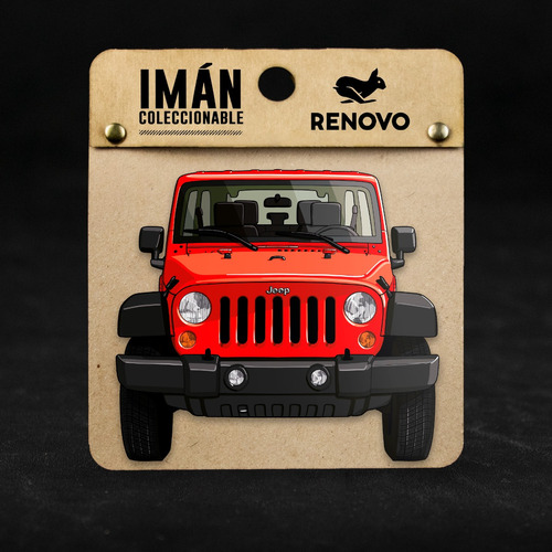 Iman Jeep Wrangler Imanes Autos Coleccionables Renovo