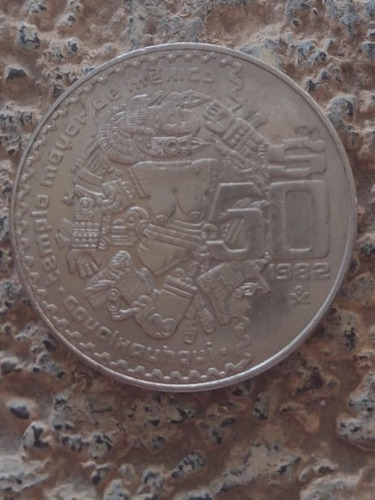 Moneda Antigua De 50 Pesos Año 1982