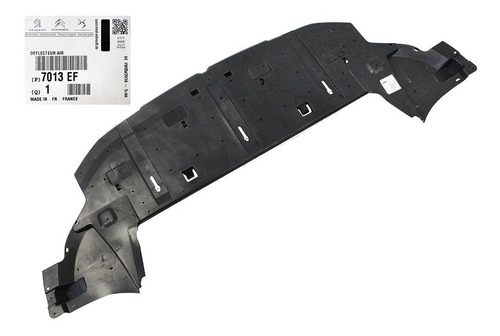 Imagen 1 de 2 de Deflector Inferior Paragolpe Delantero Peugeot 308 Original