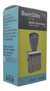 Sello Fechador 845 Marca Barrilito