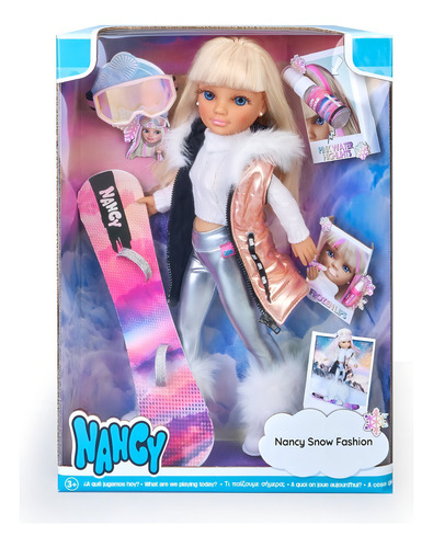 Muñeca Fashion Nancy Un Día En La Nieve