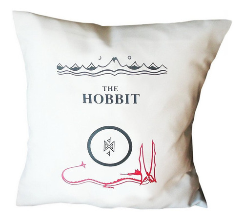 Almohadones Estampados Tolkien Lord Of The Rings Hobbit