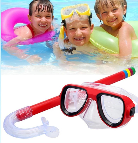 Set Snorkel De Buceo En Piscina Niños Unisex 