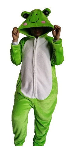 Kigurumi Rana Pijama Tipo Mameluco Onesie