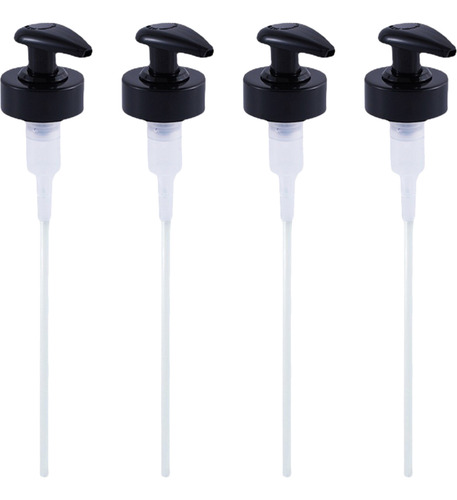Oil Bottle Soy Sauce Bottle Press Pump Syrup Bottle 4 Pcs