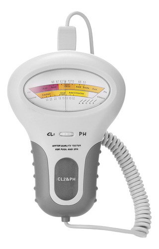 Medidor De Cloro De Ph 2 En 1, Medidor De Ph De Agua D