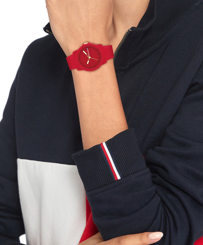 Reloj Tommy Hilfiger Para Mujer De Silicona 1782689