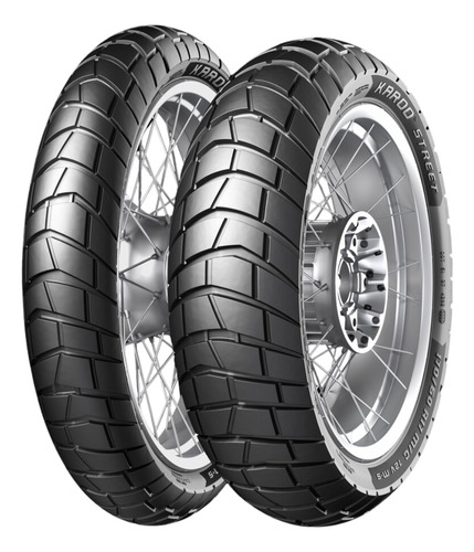 Par Metzeler Karoo Street 90/90-21 + 120/80-18 Xre300,sahara