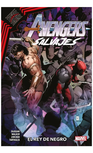 Panini Marvel Avengers Salvajes Tpb Vol 04 El Rey Negro