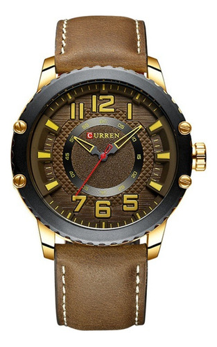  Reloj De Caballeros Marca Curren Modelo 8341 De Lujo