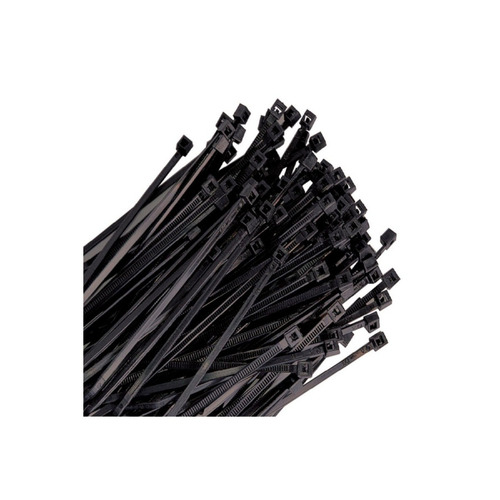 Precintos Plásticos Negros 7,5 X 370mm X100 Unidades Nebrask