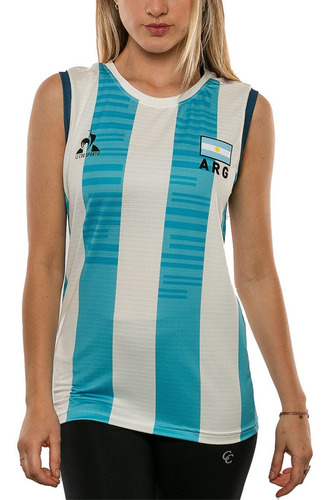Imagen 1 de 3 de Camiseta Feva Voley Argentina Le Coq Sportif