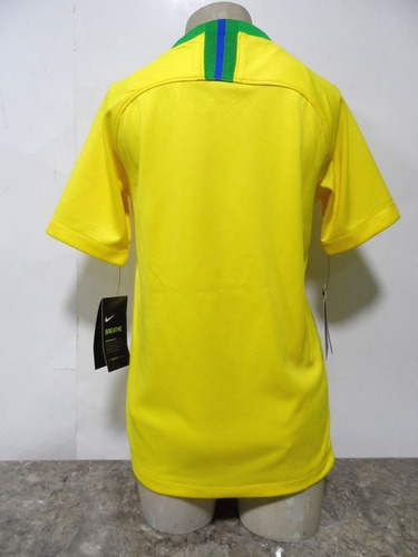 Camiseta Selección Brasil 2018-2019 Niño Nike Nueva Original