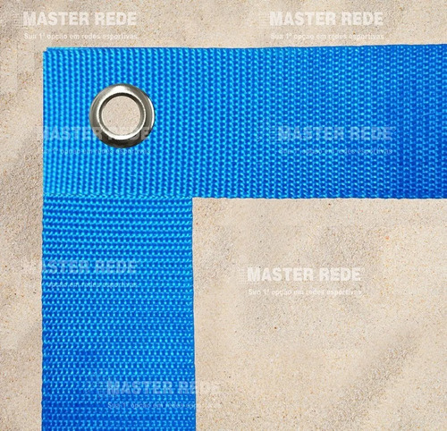Imagem 2 de 3 de Kit De Marcação Para Beach Tennis Master Rede - Azul